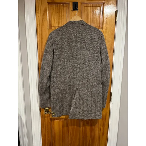 Harris Tweed Brown Blazer - Picture 9 of 12